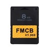 PS2 Fat FMCB Free McBoot Card v1.966, Memory Card for
