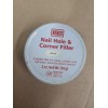 Amaco Nail Hole and Corner Filler for Wood, 2 Oz Tin, White