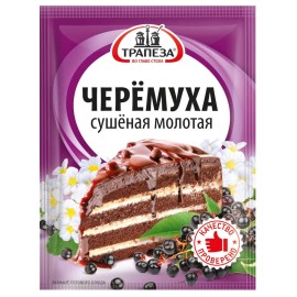 Трапеза 2 PACK  х 40g Ground Padus avium "Bird cherry" for baking Черемуха молотая RF
