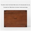 Aspen Studio Walnut Wooden Urn Wooden Urn for Cremation Handcrafted