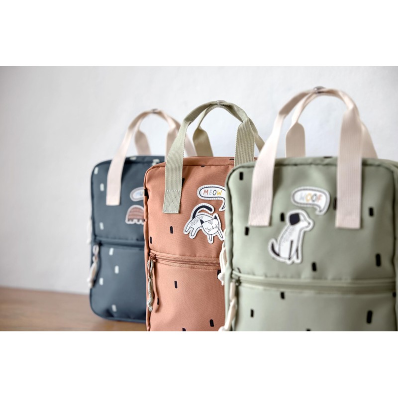 LÄSSIG Happy Prints Children's Backpack with Chest Strap Nursery Bag