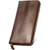 Eredita Men's Long Wallet - Bridle Leather, dark brown