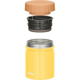 Thermos Vacuum Insulated Soup Jar, 10.1 fl oz (300 ml), Yellow, JBT-301 Y