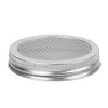 2 Pack 316 Stainless Steel One-Piece Sprouting Lids for Regular