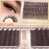 Winifred Brown Lash Clusters Wispy 12-22mm Long Cluster Eyelash Extensions
