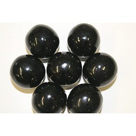 Bayside Candy 1" Large Gumballs - Colored Gumball Collection - Gumball Machine - Black Gumballs 1" Large (2LBS)