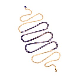 VAMA FASHIONS Indian Rhinestone Belly Waist Chain Wedding Stone Hip Kamarbandh Belt Fancy Saree Jewellery For Women