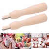 Fyearfly Felting Needles Set of 5 Wooden Rustproof Needle Felting