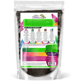 Funny Chameleon Organic Starter Potting Soil Mix with Mycorrhizal Inoculant for Fast Germination, Vigorous Seedlings, Strong Root Systems, Ideal pH, Disease Resistance (20 QUARTS)