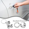 DEARMAMY Dice Keychains Pendant Handbag Bag Key Chain Key Ring