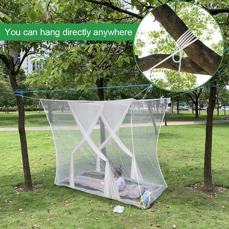 BUZIFU Mosquito Net Double Beds 200 x 200 x 180