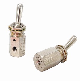 TV-3S Solenoid Air Valve Knob Toggle Value Switch Pneumatic Mechanical 3 Way Electric Knob Control