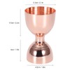 Stainless Steel Double End Bar Wine Cocktail Jigger Bar Measuring