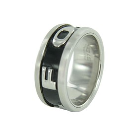 Fossil JF83566040 Men's Stainless Steel Ring 0