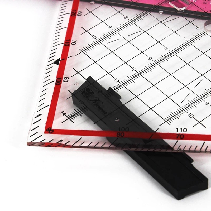 Acrylic Drafting Triangle Ruler Plain Tool with Handle