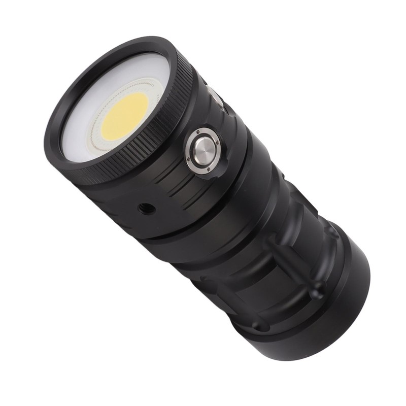 LED Diving Flashlight 18000LM IPX8 Waterproof USB Underwater 100M Scuba