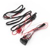 40A 12V LED Spotlights Wiring Harness 1-to-2 IP67 Waterproof for