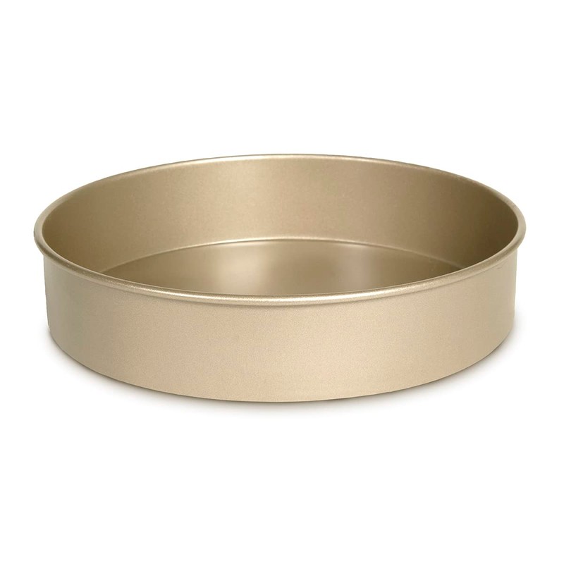 Glad Round Baking Pan Nonstick - Heavy Duty Metal Bakeware