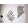 ARCLIBER Double Mitts Heat Resistant Potholder Double Oven Mitts for