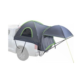 VEVOR Pickup Truck Tent, Fits 8.0-8.2 ft Truck Tents for Camping, Waterproof PU2000 2-3 Person Sleeping Truck Bed Tent, Sturdy Truck Bed Camper Shell with Expandable Awning, Rainfly, Storage Bag