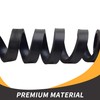 TEKDOE 3/8 Inch Thick Neoprene Rubber Strips and Heavy-Duty Solid