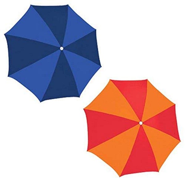 Rio Brands UB884-TS Poly Umbrella, 6-Feet, Assorted