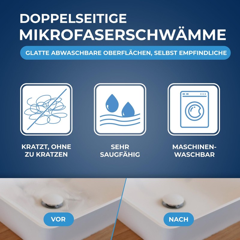 Starwax 2 x Microfibre Sponges