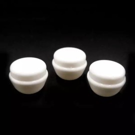 F1 5g 공병 화이트 휴대용공병 여행용공병 화장품공병 크림소분 미니공병 F1 5g Empty Bottle White Portable Travel Cosmetic Cream Sample Mini Bottle