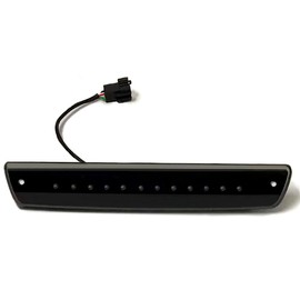 Aliminyy For 1994-2001 Dodge Ram 1500 2500 3500 LED Third 3rd Brake Light High Mount Stop Light Rear Cargo Lamp (Black Housing & Smoke Lens)