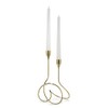 Black+Blum Loop 12-1/5 by 26 by 6-Inch Candelabra, Gold