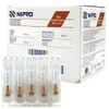 Aguja Hipodérmica 26G x 13mm (1/2”) Café NIPRO Caja con