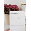 Todaisy Paper Church Notes Notepad 5.5 x 8.5 Tear Away