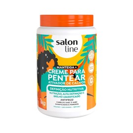 Salon Line - Linha Creme para Pentear - Definicao Nutritiva Manteiga 1 Kg - (Combing Cream - Nutritional Definition Butter Net 35.27 Oz)
