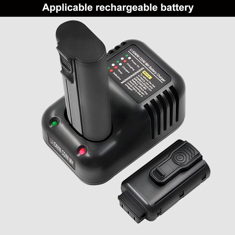 Tnvodejo 7.4V 1.2A 6V 50/60Hz Input 100-240V Li-ion NI-MH Battery