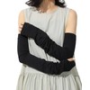 [SWINGPLUS] UV対策 キシリトール加工 アームカバー 90cm丈 接触冷感 日焼け予防 紫外線対策 冷房対策 フリーサイズ