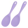 uxcell 2 Pack Rice Paddle, Silicone Rice Spoon Non Stick