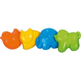 GOWI 558-57 Sandform Anna, 4teilig, im Netz, Sandkästen und Sandspielzeug