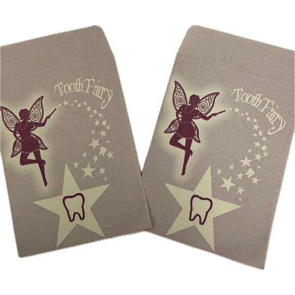 Kids Tooth Fairy Envelopes x 16 envelopes 92X68 mm Tooth