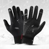 Winter Men Women Cycle Gloves Waterproof Windproof Fleece Lining Touchscreen