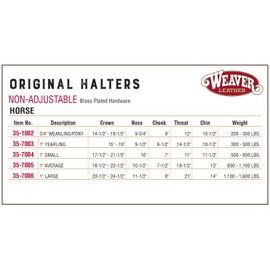 Weaver Leather Original Non-Adjustable Nylon Horse Halter, Raspberry, Yearling