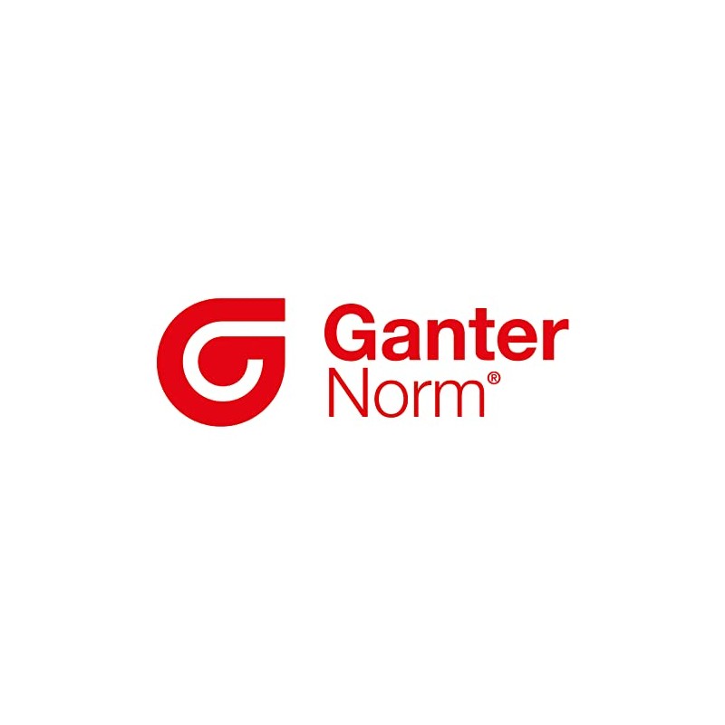 Ganter Normelemente GN 717-4-M8X1-CK-ST - Locking Bolt, Silver, Pack of