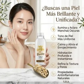 Tónico Facial Cebada Elimina Impurezas Grasa Nutre Hidrata