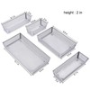 WuGeShop Mesh Silverware Tray Drawer Organizer, Kitchen Utensils Flatware with