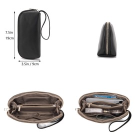 Medium Backpack Purse for Women Convertible Travel Soft Backpacks Ladies Purse set with Wallet and Crossbody Bags Black