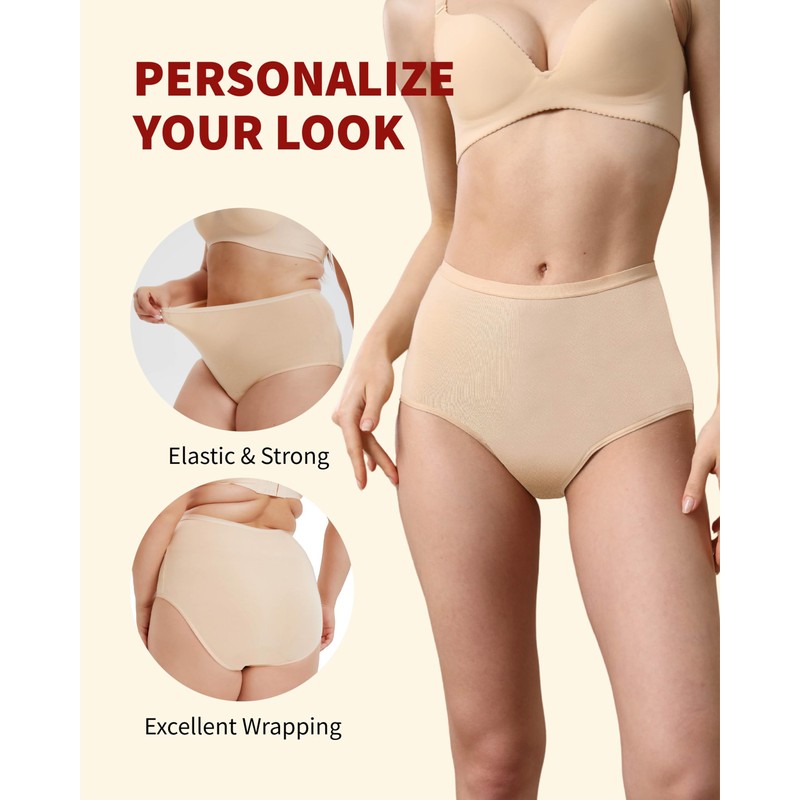REELINDRY Womens Incontinence Underwear Washable, 2 oz Leakproof Underwear for