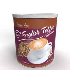 Victorian Inn Instant Cappuccino, English Toffee, 32-ounce Canister