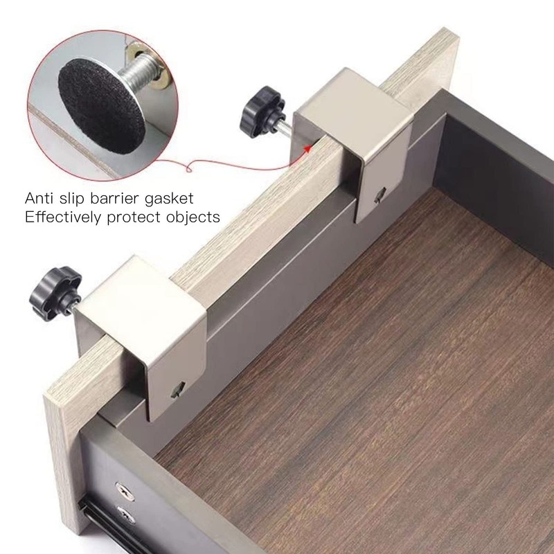 Pack of 2 Drawers Front Installation Clamps Drawers Attachment Clip