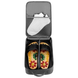 Travel Bag 3 Pairs Shoes Shoe Bag Travel Shoe Storage Bag Waterproof Dust Protection Shoe Bag Portable Boot Bag Breathable Mesh Storage Bag Business Holiday On The Go, gray