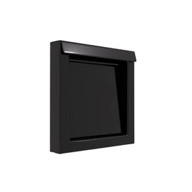 InOvate Dryer Wall Vent (No Collar) (Black)