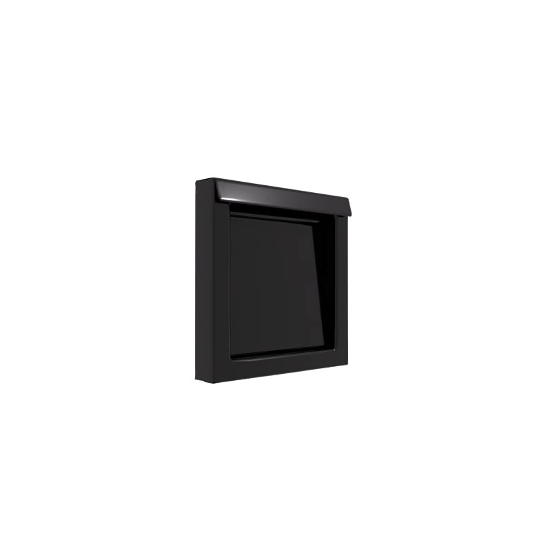 InOvate Dryer Wall Vent (No Collar) (Black)